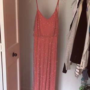 Adrianna Papell Sleeveless Beaded gown